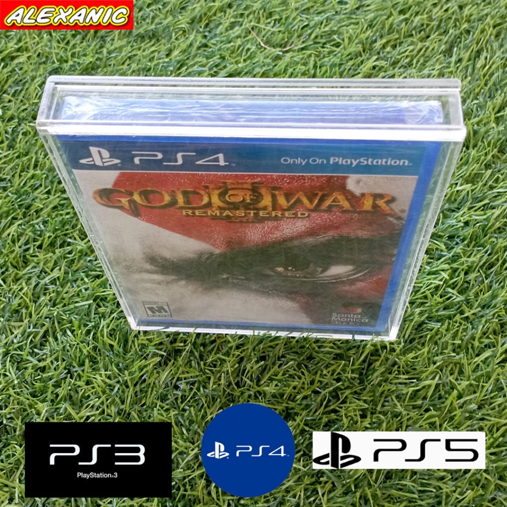 Acrylic Case Display Box for Playstation PS3 | PS4 | PS5 | Steelcase | Steelbook