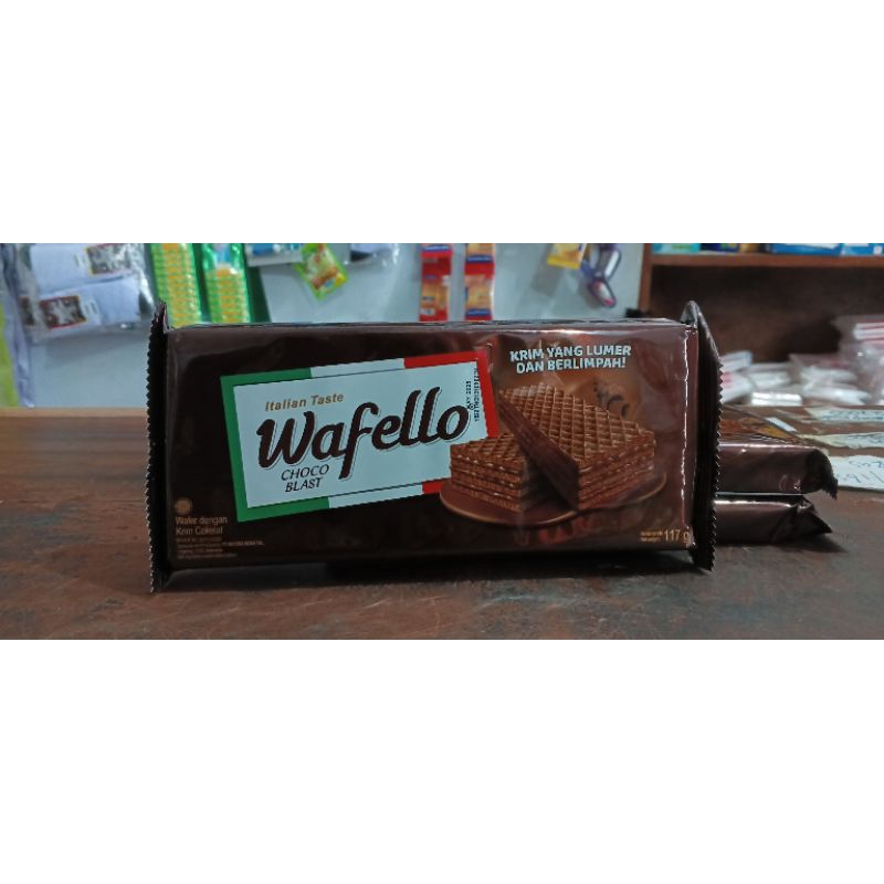 

WAFER WAFELLO KRIM COKLAT 117gr Lumer dan Berlimpah