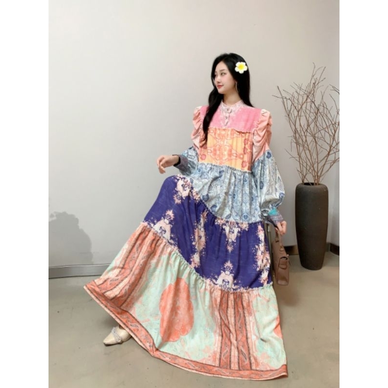 gamis import bahan silk gm 1806