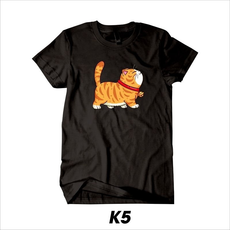 Kaos Unik Kucing Lucu K5 Kaos Kucing Oyen Bergaya Lucu