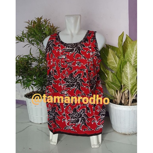 KODE A14P KAOS PRIA SINGLET BATIK TUBAN XL