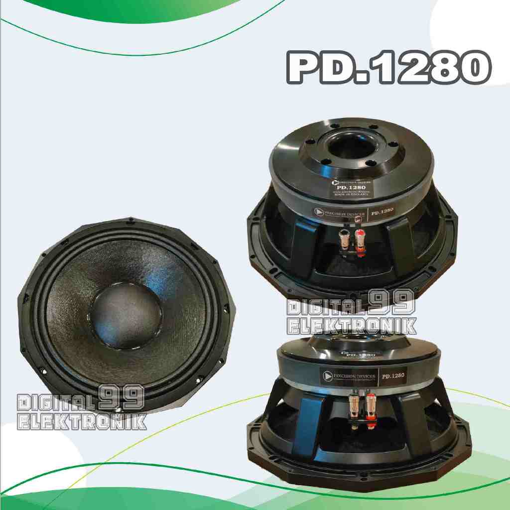 Komponen Speaker 12 Inch PD 1280 | PD.1280 | PD 1280 SUB Grade A