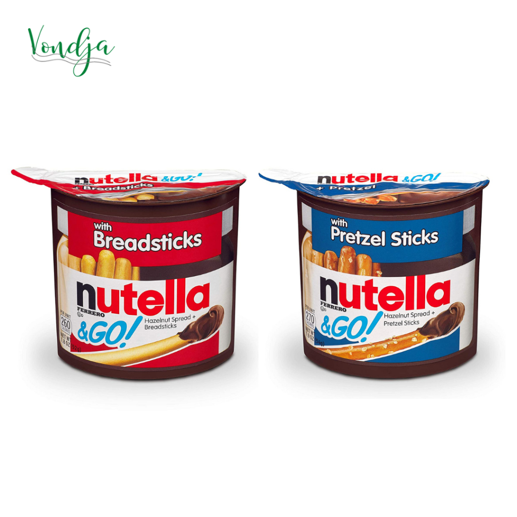 

Nutella Go Malted Breadstick Snack Import USA