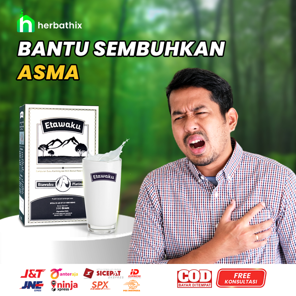 

Susu Kambing Etawa ETAWAKU Jamu Herbal Alami Natural OBAT ASMA