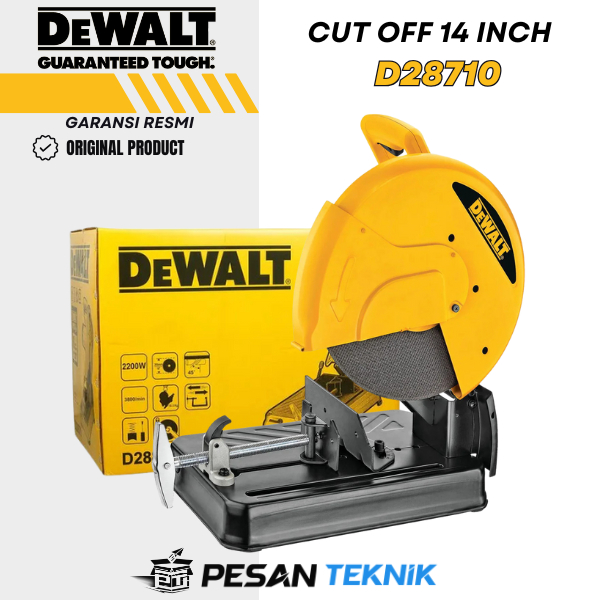 Cut Off Chop Saw Mesin Potong Besi DEWALT D28710