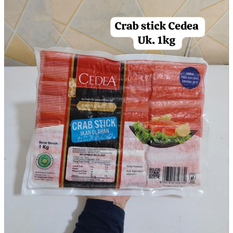 

CEDEA CRAB STIK, ukuran 1kg isian banyak