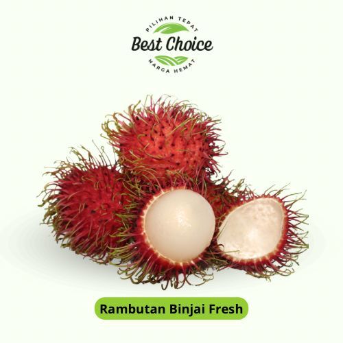 

Rambutan Binjai 1 Kg Fresh Manis Daging Tebal - BEST Fresh Food