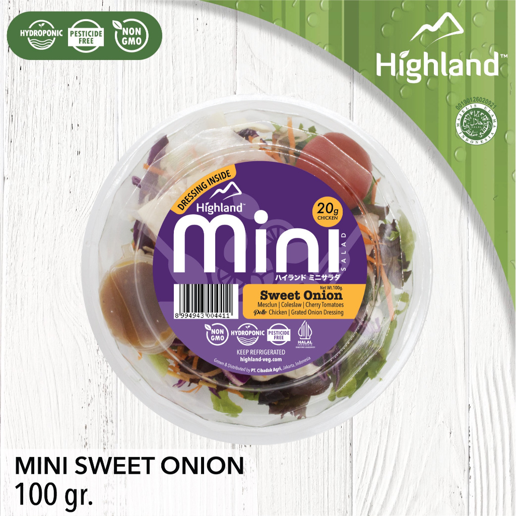 

Highland Mini Sweet onion 100gr