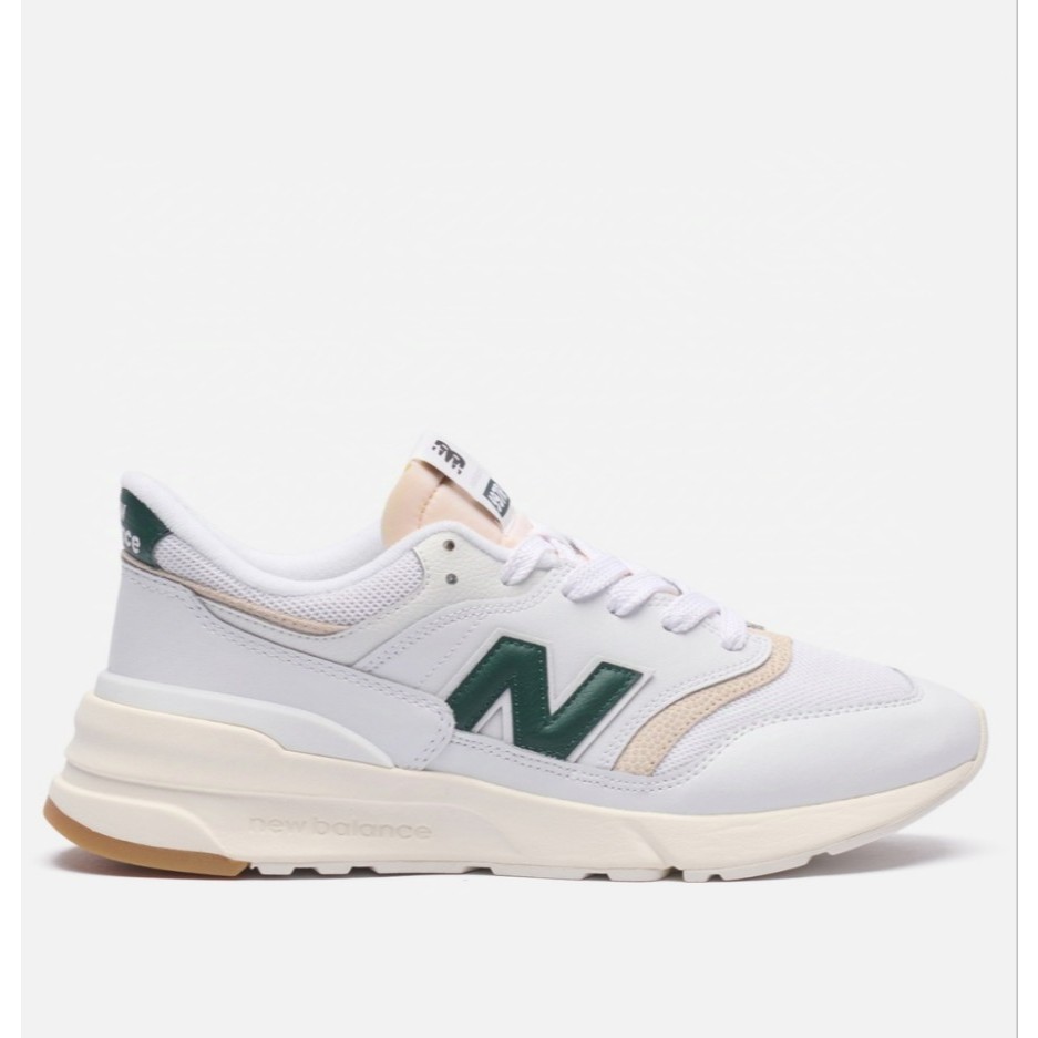 NEW BALANCE 997R White/Nightwatch Green U997RGA ORIGINAL 100%