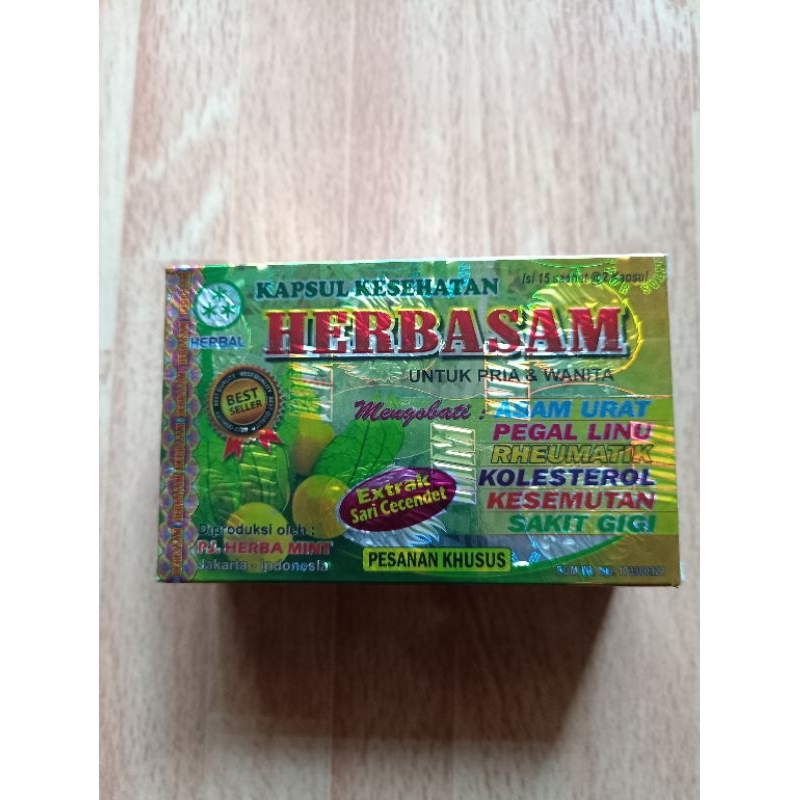 

Kapsul Kesehatan Herbal Herbasam