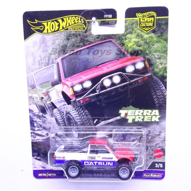 Hot Wheels Premium Terra Trek Datsun King Cab Baja Custom