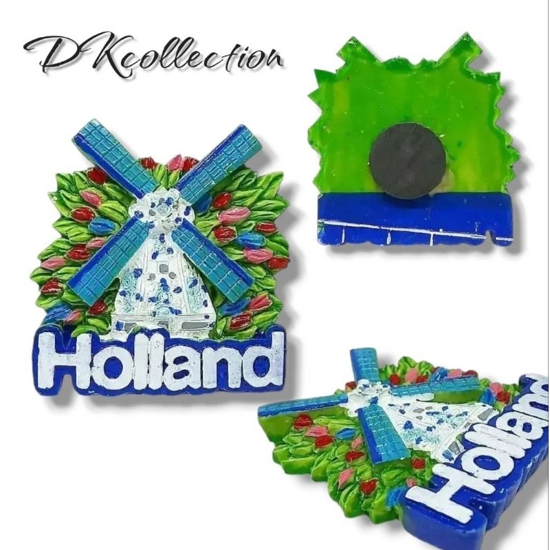 tempelan kulkas holland souvenir magnet belanda merchandise Amsterdam