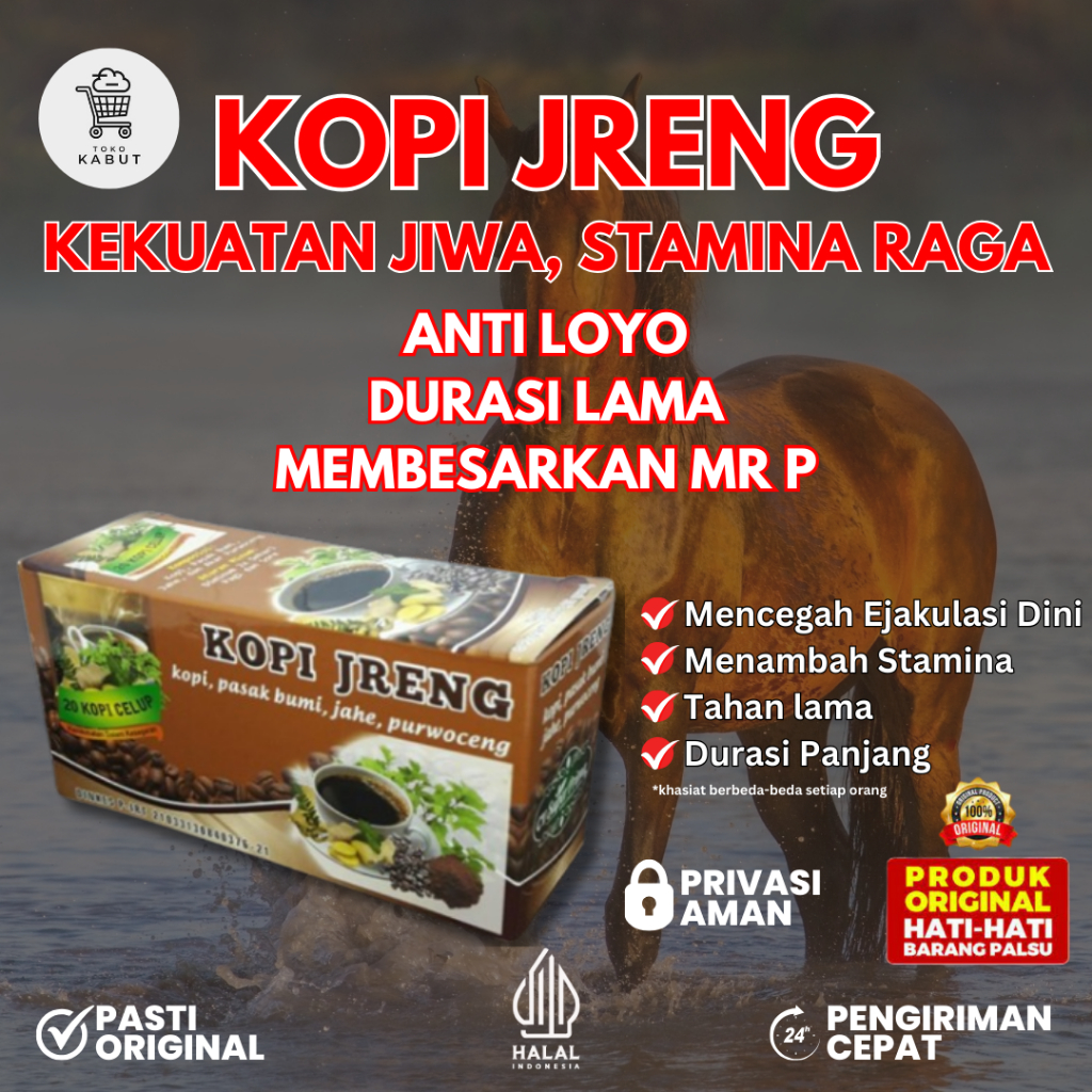 

Kopi Jreng 100% original | beli 2 lebih hemat Membantu secara tradisional melancarkan sirkulasi darah
