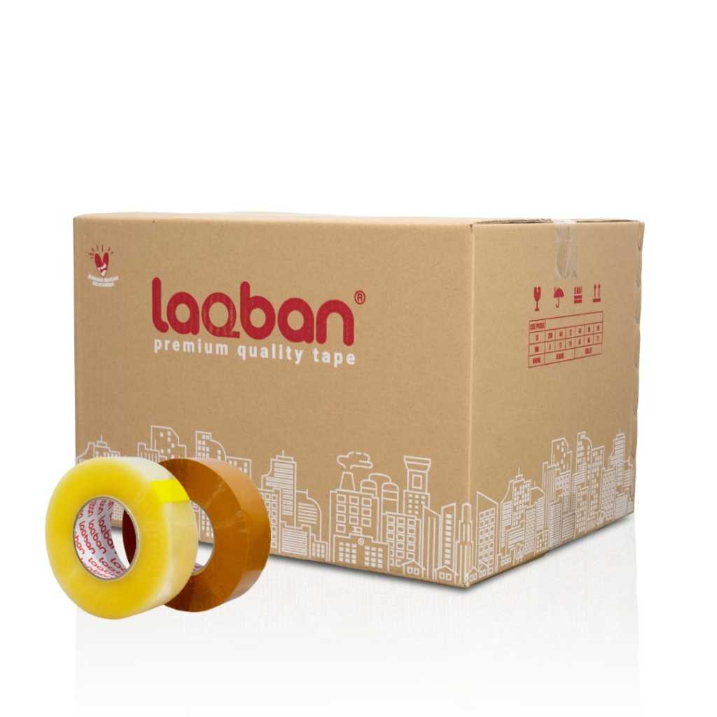 

Lakban OPP Tape 2 Inch Bening / Coklat 500 Yard x 45 Mm x 45 Micron Kualitas Terbaik 1 Kardus