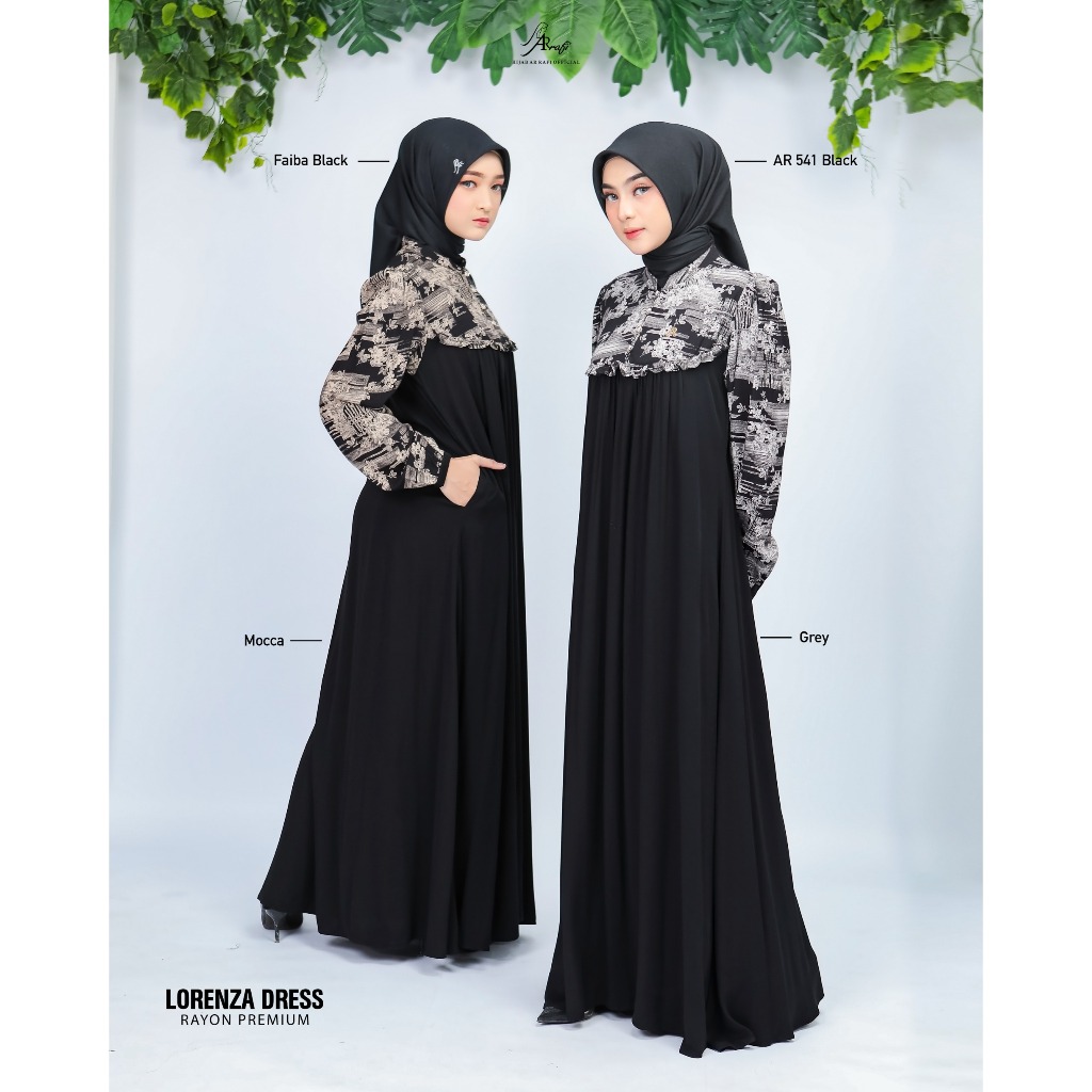 GAMIS PROMO // LORENZA DRESS AR RAFI TERBARU // DRESS AR RAFI // AR RAFI // DRESS TERBARU // DRESS K