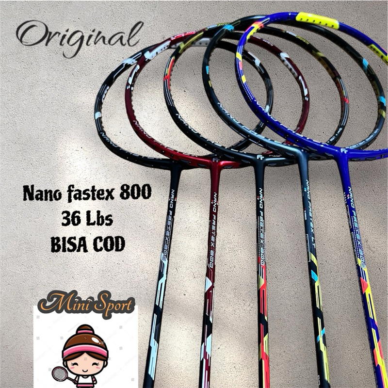RAKET BADMINTON FELET NANO FASTEX 800 original