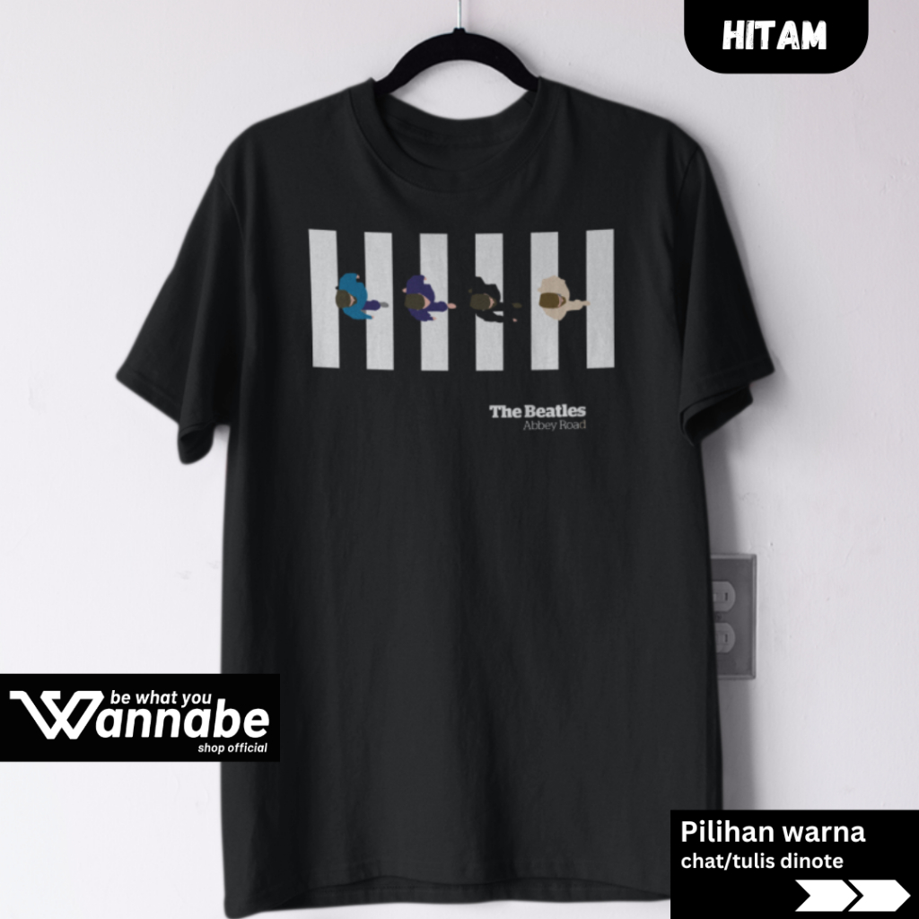 Kaos BAND THE BEATLES Size S - 7XL  bigsize jumbo BIG SIZE | KAOS DISTRO | KAOS KIDS READY