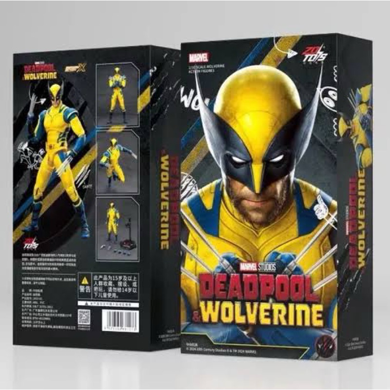 ZD Toys Marvel Deadpool & Wolverine Action Figure - Wolverine