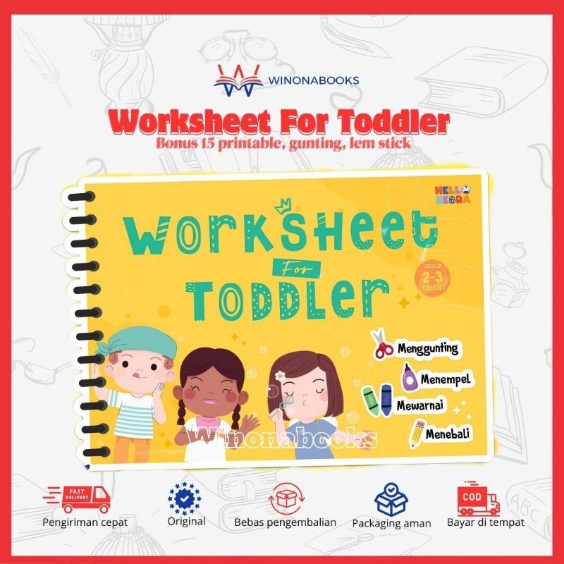 Worksheet For Toddler