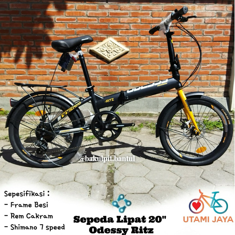 Sepeda lipat Ring 20 odessy ritz | sepeda Lipat Odessy Ritz