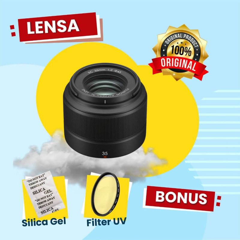 LENSA FIX FUJINON XC 35MM F2 - HASIL BOKEH