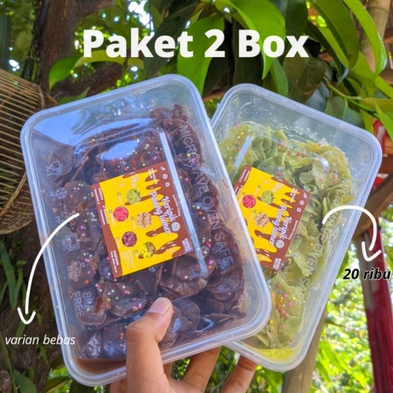 

PAKET BUNDLING 2 BOX || KERIPIK PISANG LUMER BANANA MELTED