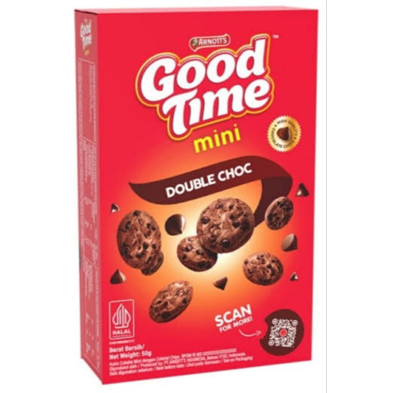 

Good Time CC Double Choco Box 50gr