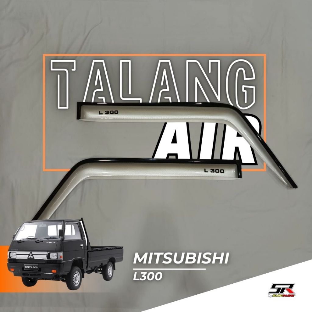 Talang Air Pintu Mobil L300 2 Pintu Hitam dan Silver Talang Air 2 Pintu L300