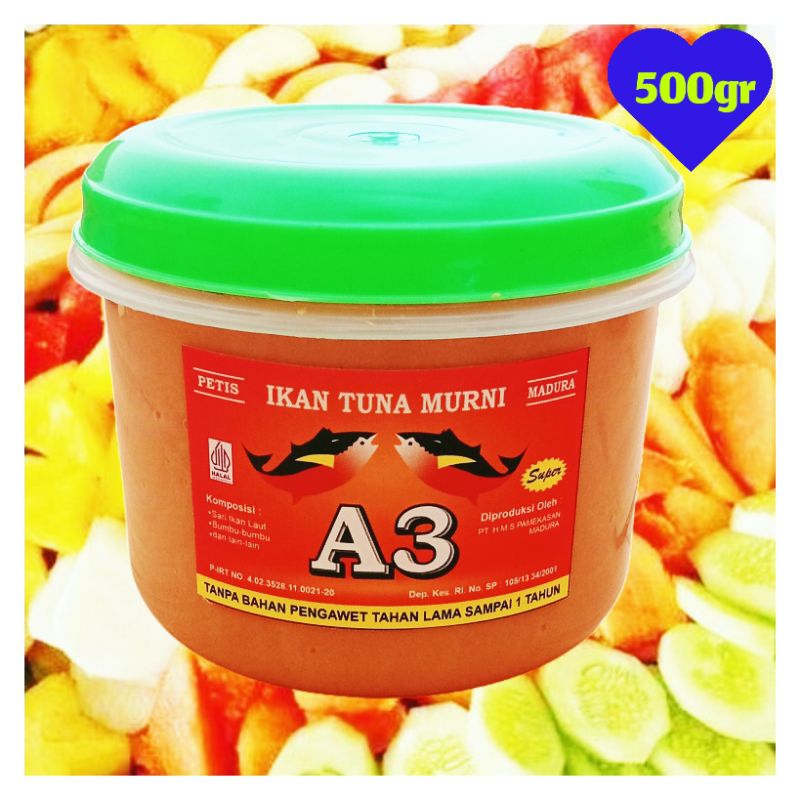 

A3 Petis ikan tuna murni 500gr asli madura kualitas premium