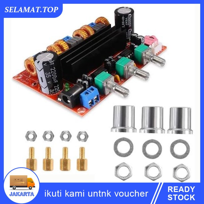 Ic Ori Versi 1 32 Pin Tpa3116d2 2.1 Power Amplifier Class d Mh-139 2x50w 1x100w Kit Subwoofer Dc 12-