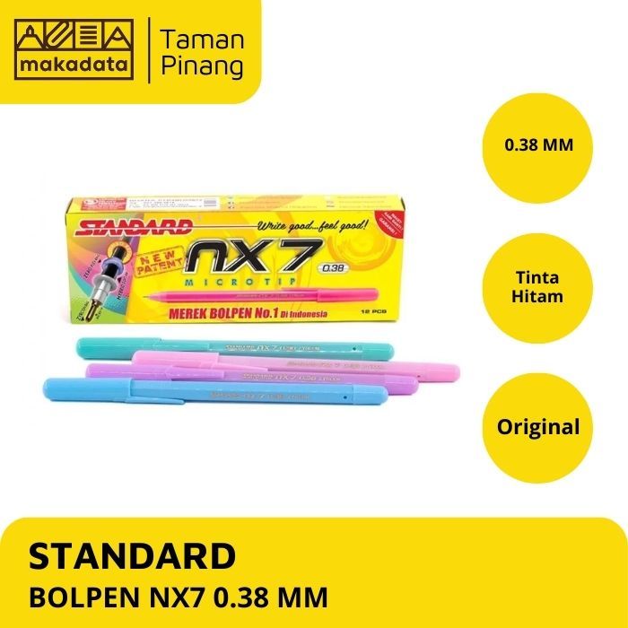 

BALLPOINT / BOLPEN / / PULPEN STANDARD NX7 (1 PAK)