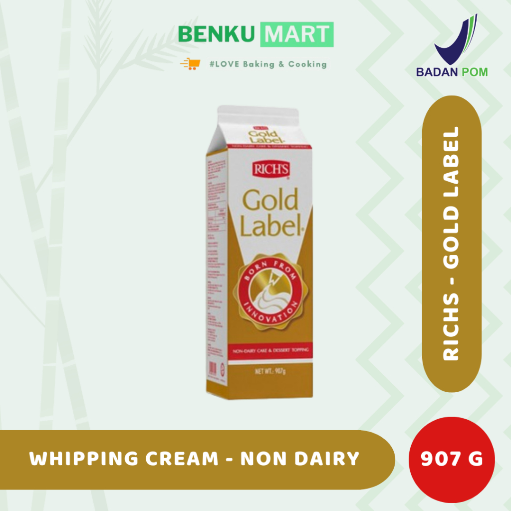 

Richs Gold Label | Rich's Whipping Cream 907 gr