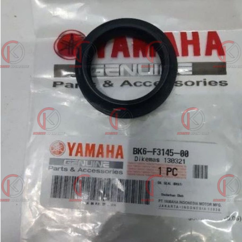 BK6-F3145-00 SEAL SIL SKOK SHOCK DEPAN YAMAHA R15 V3, MT25, R25 USD ASLI ORIGINAL YAMAHA YGP