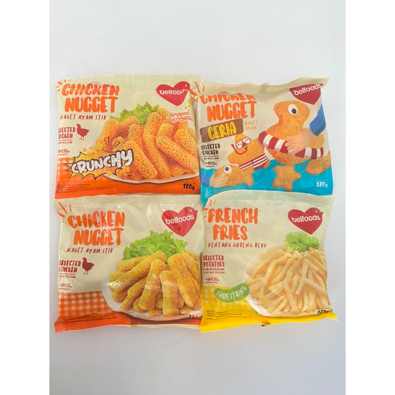 

BELFOODS NUGGET 170 Gram