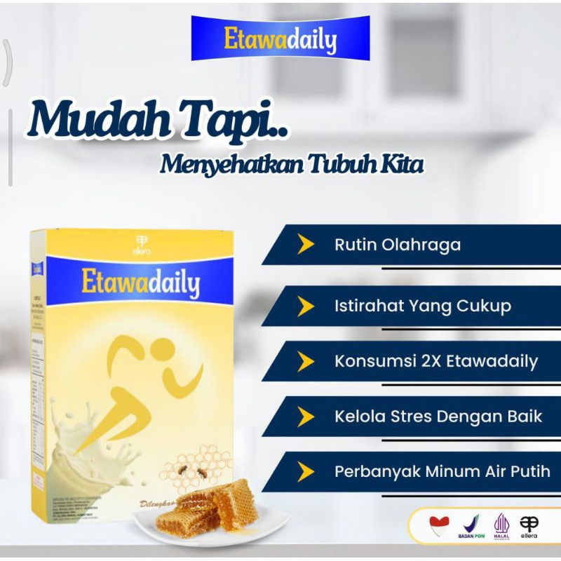 

Etawadaily Susu Kambing Premium 100% Ori Bpom