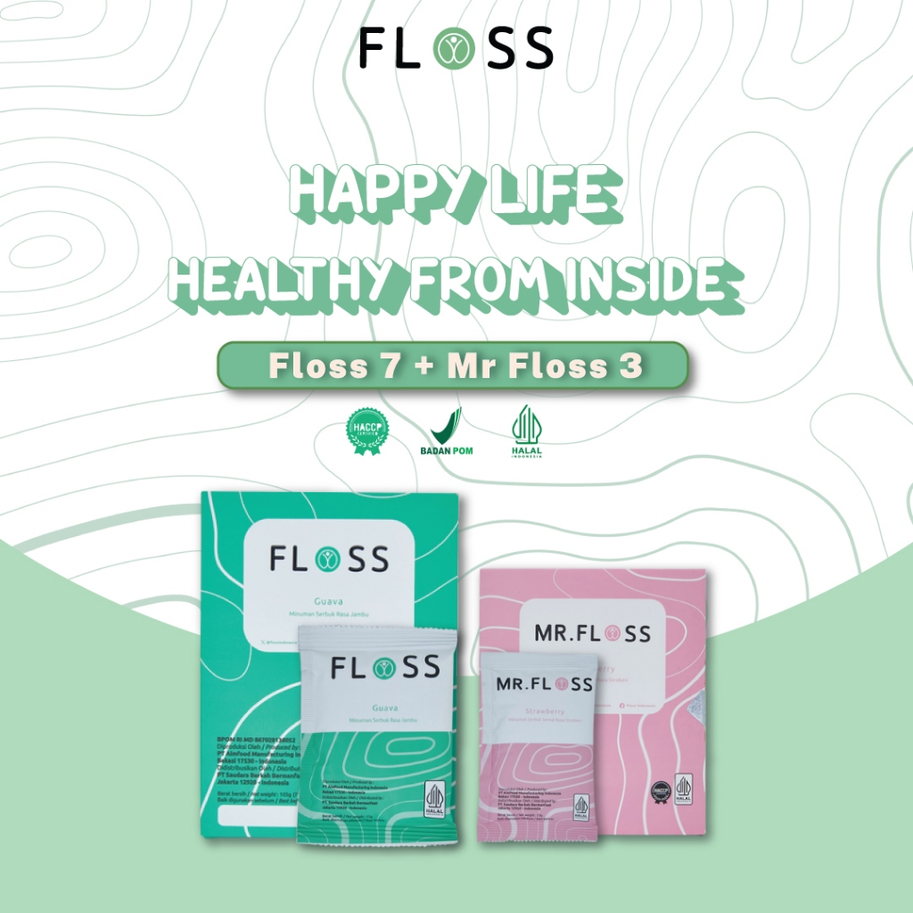 

Paket Lengkap Floss 7 + Mr.Floss 3's