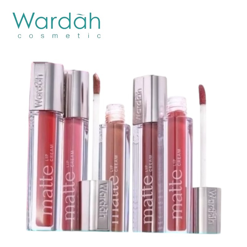 Wardah  Exclusive Matte Lip Cream Liquid Lip  Color Transferproof lipstick lipstik
