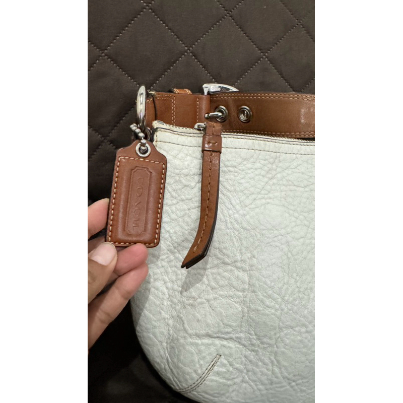 Coach Shoulder Bag Original (Preloved)- White