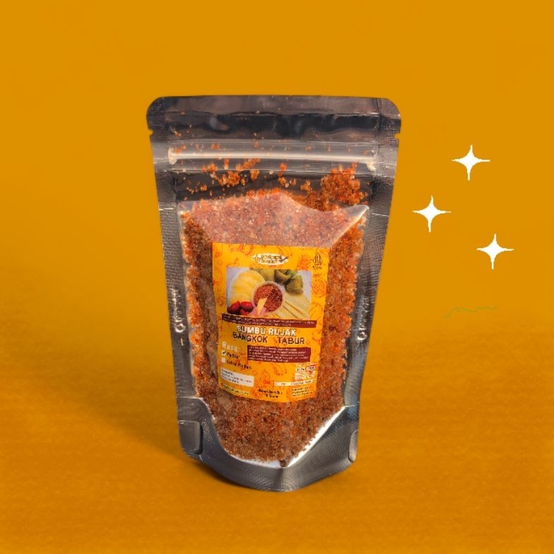 

Fresh BUMBU RUJAK BANGKOK Buah Pedas Manis Asin Buah Jambu Kristal Khas Thailand Bumbu Tabur rmh1