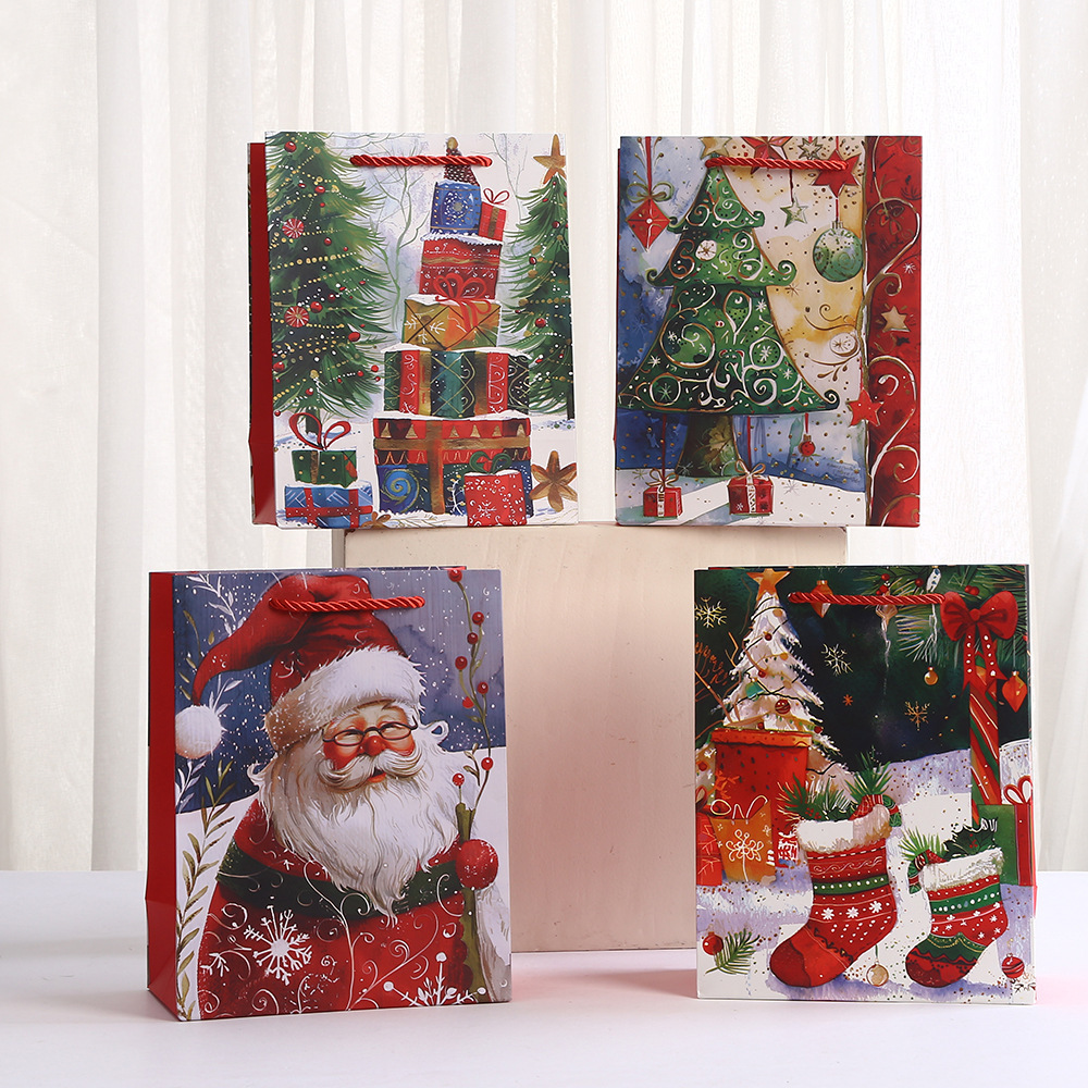 

(1PCS) Paperbag Natal Goodie Bag Natal Kemasan Cookies Natal Gift Paperbag Natal