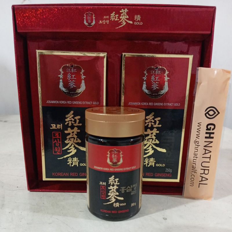 

JOSAMWON RED GINGSENG MERAH EXTRACT GOLD KOREA 250 GR