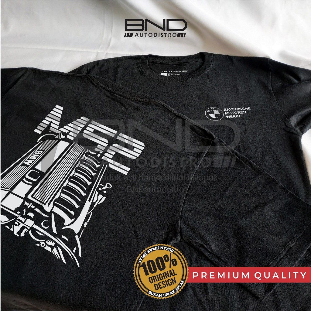 Kaos Mesin M52 BMW - T-Shirt BMW E36 Kaos BMW E36 Kaos Mobil