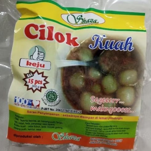 

Cilok Kuah Rasa Keju Shaza isi 15pcs