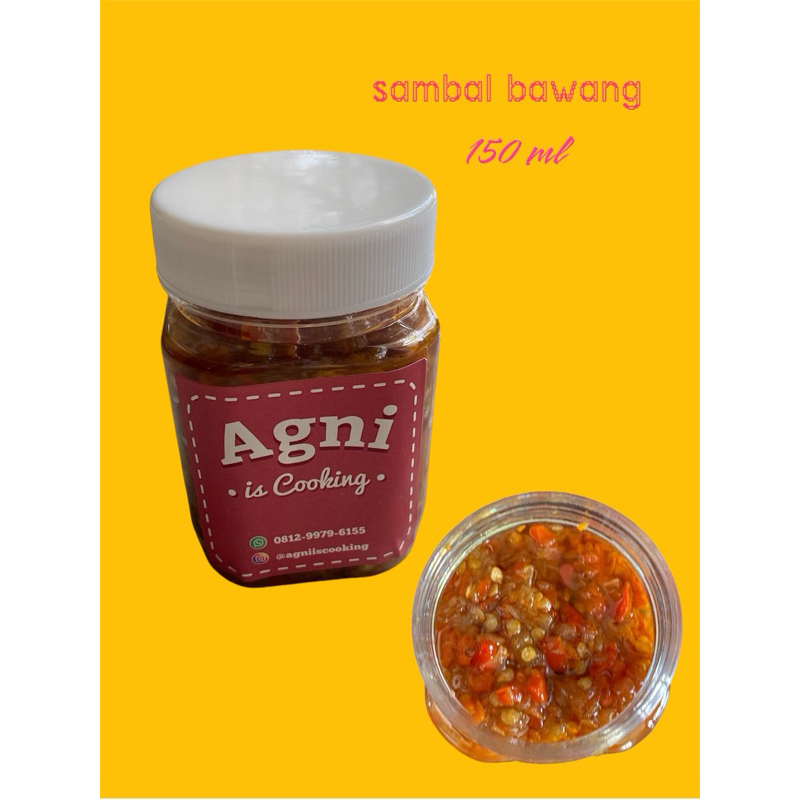 

Sambal Bawang 150ml | Homemade, No Pengawet