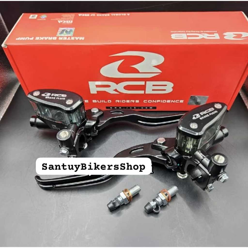 Master rem RCB Oval Nmax old Nmax New PCX 150 ADV 150 PCX 160 Vario 160 XMAX Honda Forza Hitam Silve
