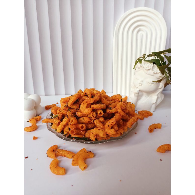 

Makaroni Bantet Enak Pedas Asin 1 Kg - Makaroni Bantet Daun Jeruk