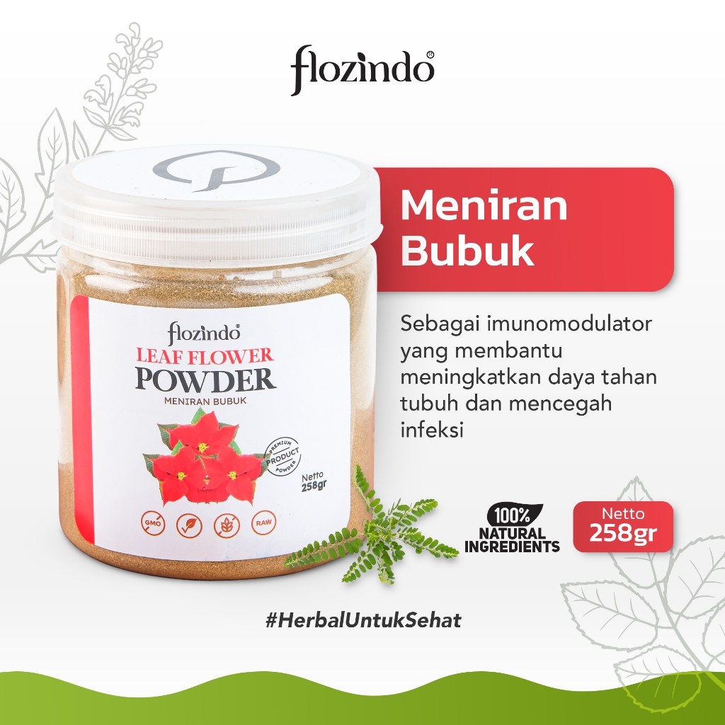 

Flozindo Meniran Powder / Meniran Bubuk