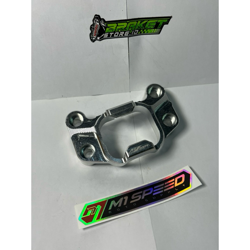 Raiser stang bracket CNC T vixion / rx king Voltmeter koso charger