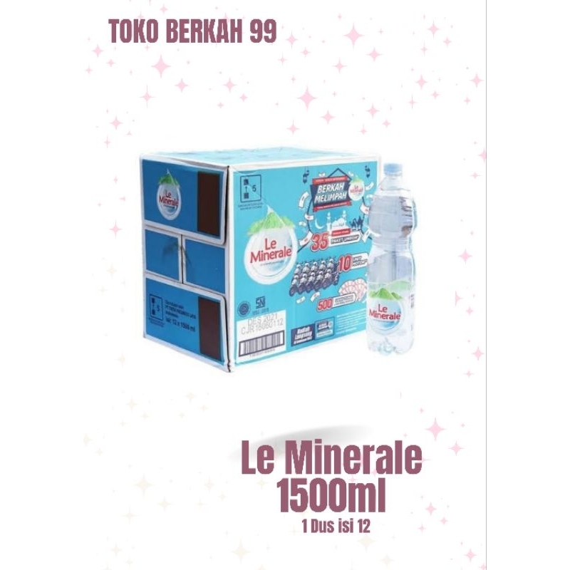 

Le Mineral Botol 1500ml