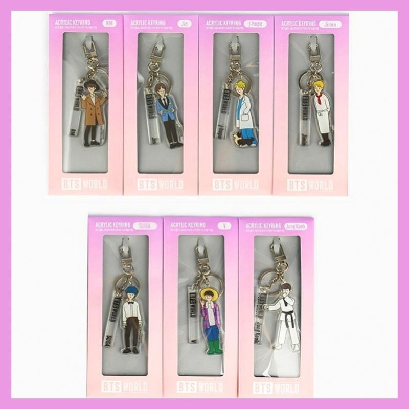 BTS World Acrylic Keyring 'Another Story'